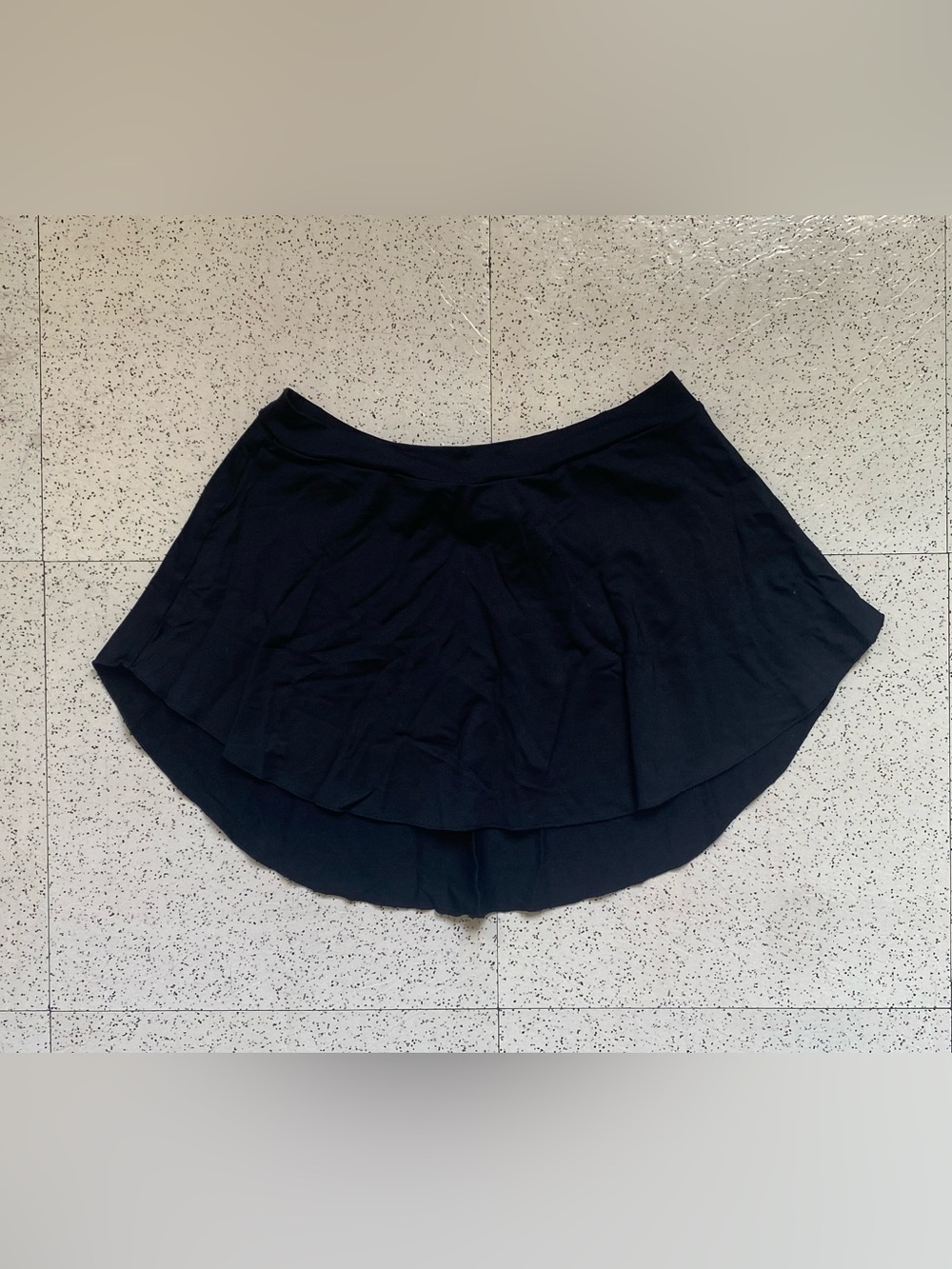 Sodanca hi-low black ballet skirt
